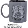 Silver Buffalo Beetlejuice Sandworm “Never Trust the Living” Ceramic Camper Mug, 20 Ounces(Haunted Mansion)