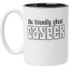 Silver Buffalo Beetlejuice Sandworm “Never Trust the Living” Ceramic Camper Mug, 20 Ounces(The Friendly Ghost  Casper)