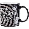 Silver Buffalo Beetlejuice Sandworm “Never Trust the Living” Ceramic Camper Mug, 20 Ounces(The Twilight Zone)