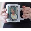 Official The Golden Girls I Will Not Have A Nice Day Mug – 20-Ounce White Ceramic Cup for Hot Coffee, Tea, Water – Best Novelty Drinkware w/Show Logo – Features Dorothy Zbornak – Licensed Merchandise