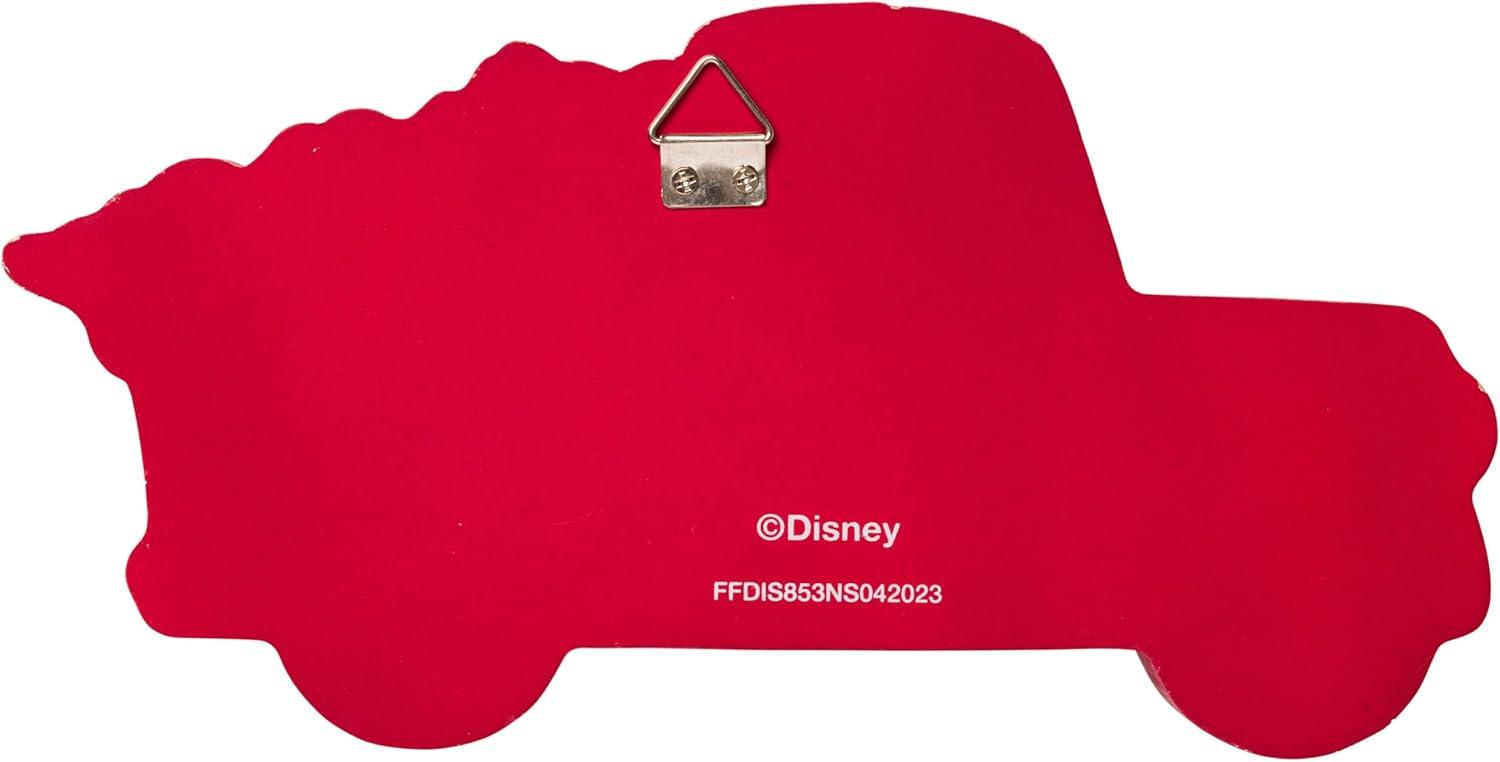 imageSilver Buffalo Disney Mickey Mouse Home For Christmas Large Die Cut MDF Box Wall Sign 9 x 12 x 45