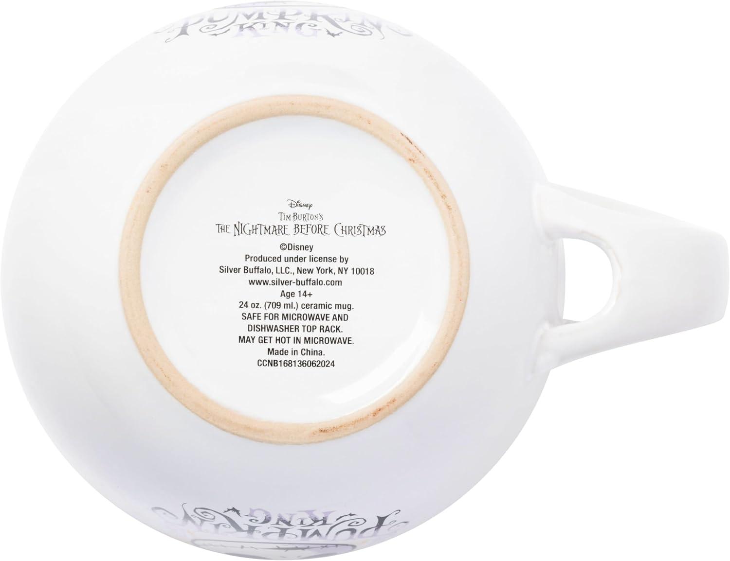 imageSilver Buffalo Elf Buddy Iconic Quotes Christmas Ceramic Soup Mug 24 OuncesNightmare Before Christmas Hail the Pumpkin King Spoon Set