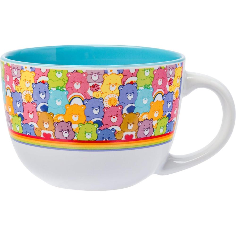 imageSilver Buffalo Elf Buddy Iconic Quotes Christmas Ceramic Soup Mug 24 OuncesCare Bears