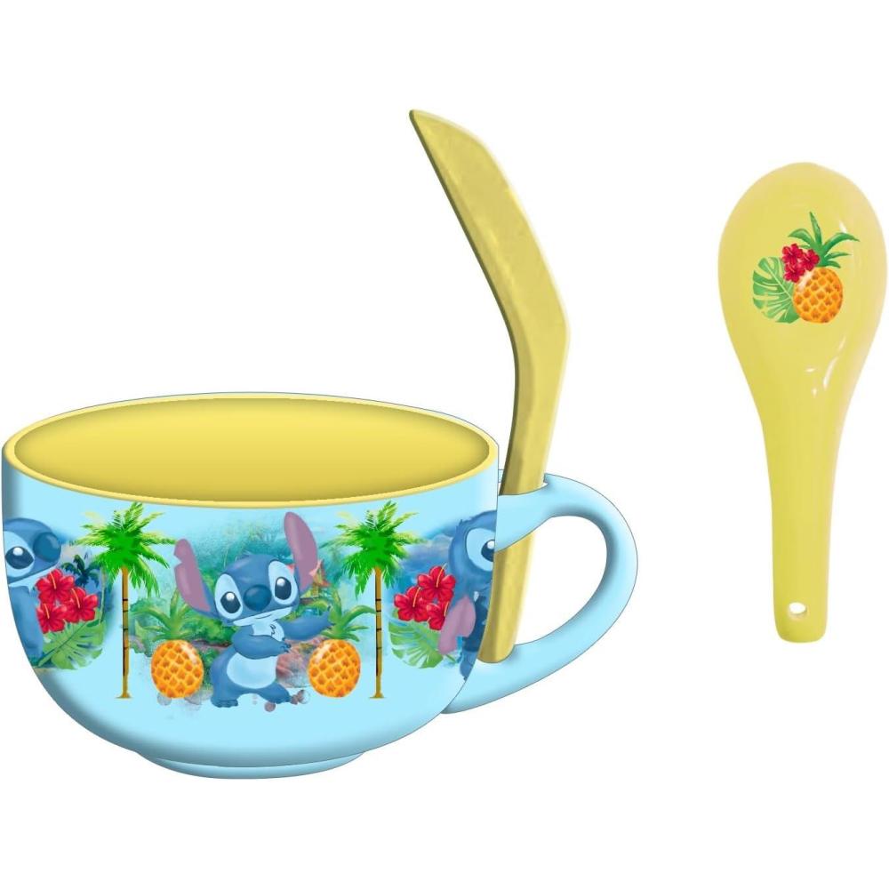 imageSilver Buffalo Elf Buddy Iconic Quotes Christmas Ceramic Soup Mug 24 OuncesLilo and Stitch Tropical Water Spoon Set