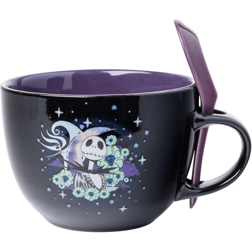 imageSilver Buffalo Elf Buddy Iconic Quotes Christmas Ceramic Soup Mug 24 OuncesNightmare Before Christmas Celestial Flowers Spoon Set