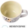 Silver Buffalo Elf Buddy Iconic Quotes Christmas Ceramic Soup Mug, 24 Ounces(Mickey and Minnie: Todo Es Mejor Contigo)