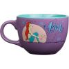 Silver Buffalo Elf Buddy Iconic Quotes Christmas Ceramic Soup Mug, 24 Ounces(Little Mermaid)