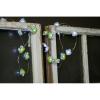 Silver Buffalo Sanrio Hello Kitty and Friends Keroppi 20ct Decorative String Lights, 7 Feet Long, Battery Powered (2 AA Batteries Included), Cool White LED, Indoor Use Only