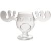 Silver Buffalo Christmas Vacation Moose Head Boxed 8oz Molded Glass Cup