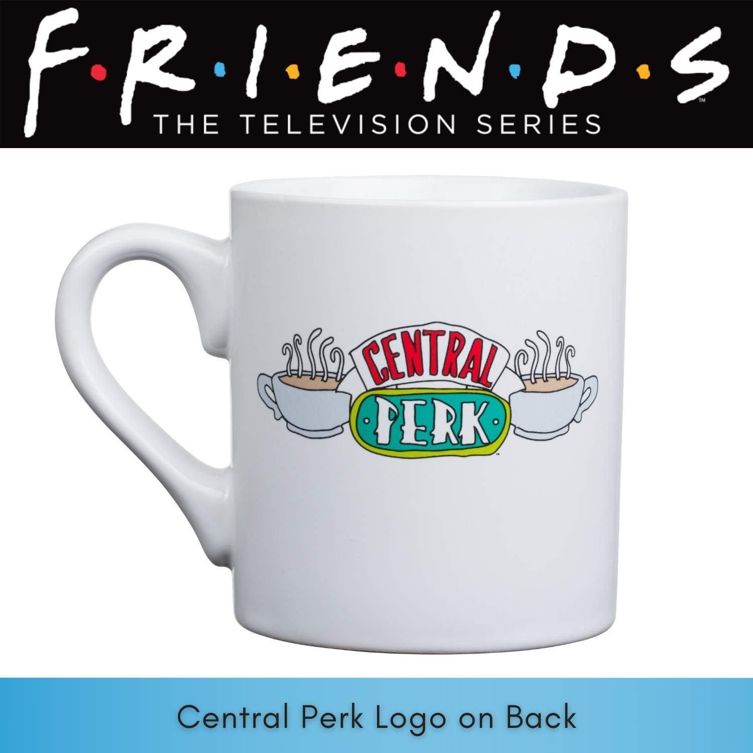imageFriends Central Perk Ceramic Coffee Mug How You Brewin 14 Ounces