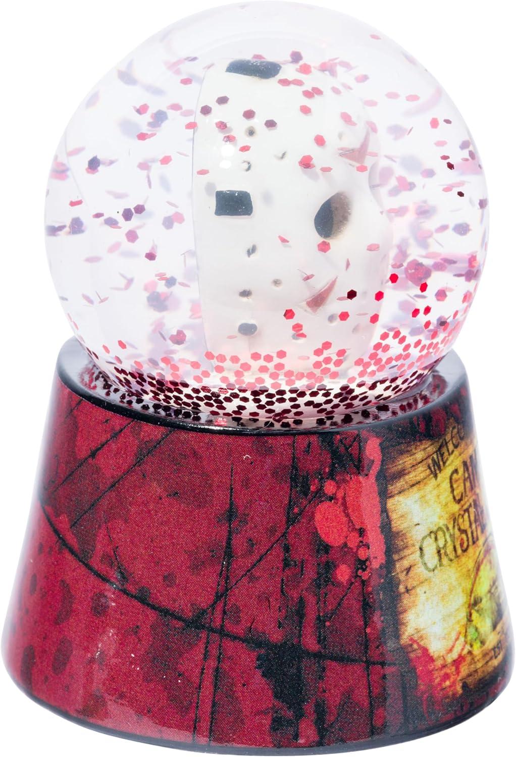 imageSilver Buffalo Friday The 13th Mini Light Up Snow GlobeWelcome to Camp Crystal Lake38 Inches Tall 45mm Small
