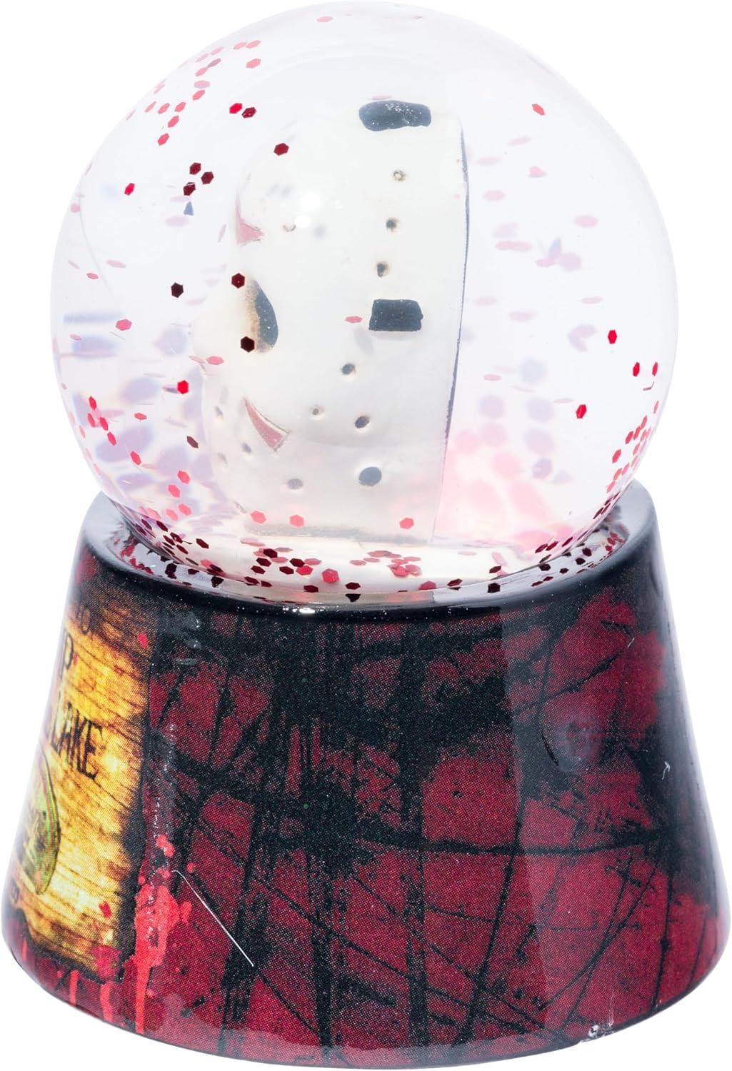 imageSilver Buffalo Friday The 13th Mini Light Up Snow GlobeWelcome to Camp Crystal Lake38 Inches Tall 45mm Small