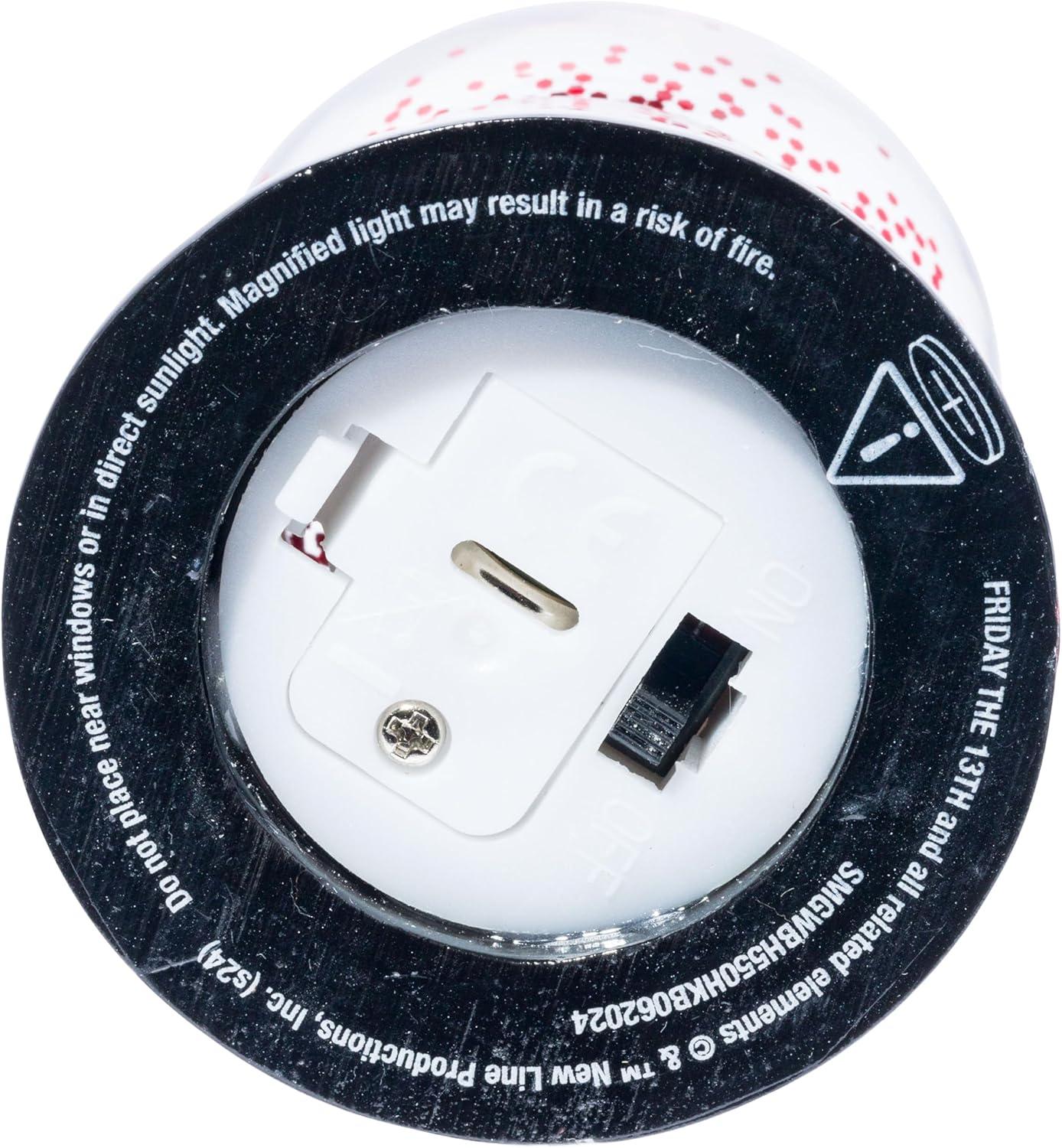 imageSilver Buffalo Friday The 13th Mini Light Up Snow GlobeWelcome to Camp Crystal Lake38 Inches Tall 45mm Small