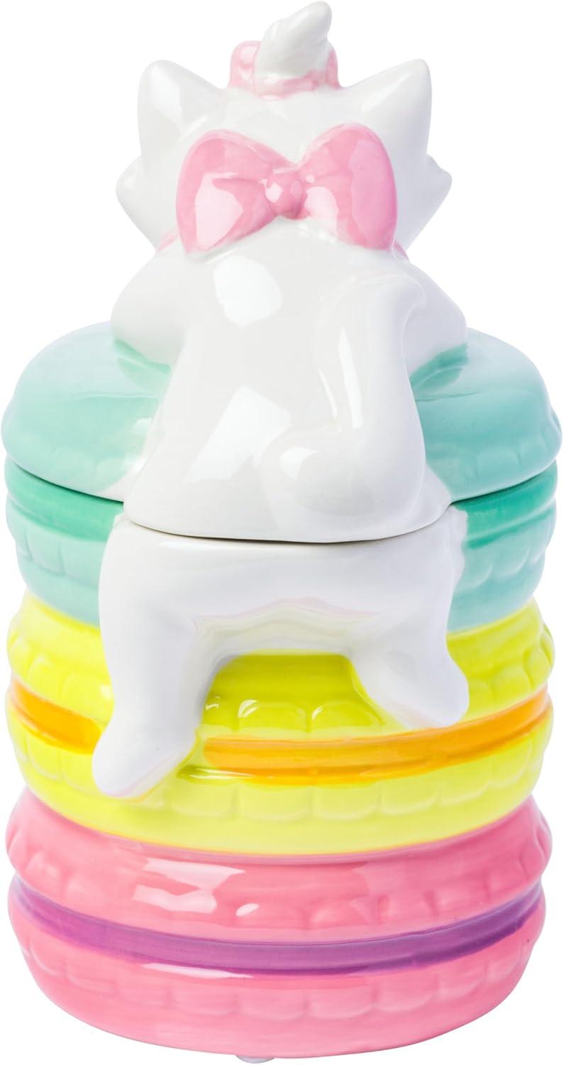 imageSilver Buffalo Peanuts Peppermint Dreams and Candy Cane Christmas Featuring Snoopy Charlie Brown Lucy Linus and Franklin Ceramic Cookie Snack Jar LargeAristocats Marie Macaron Ceramic Sculpted