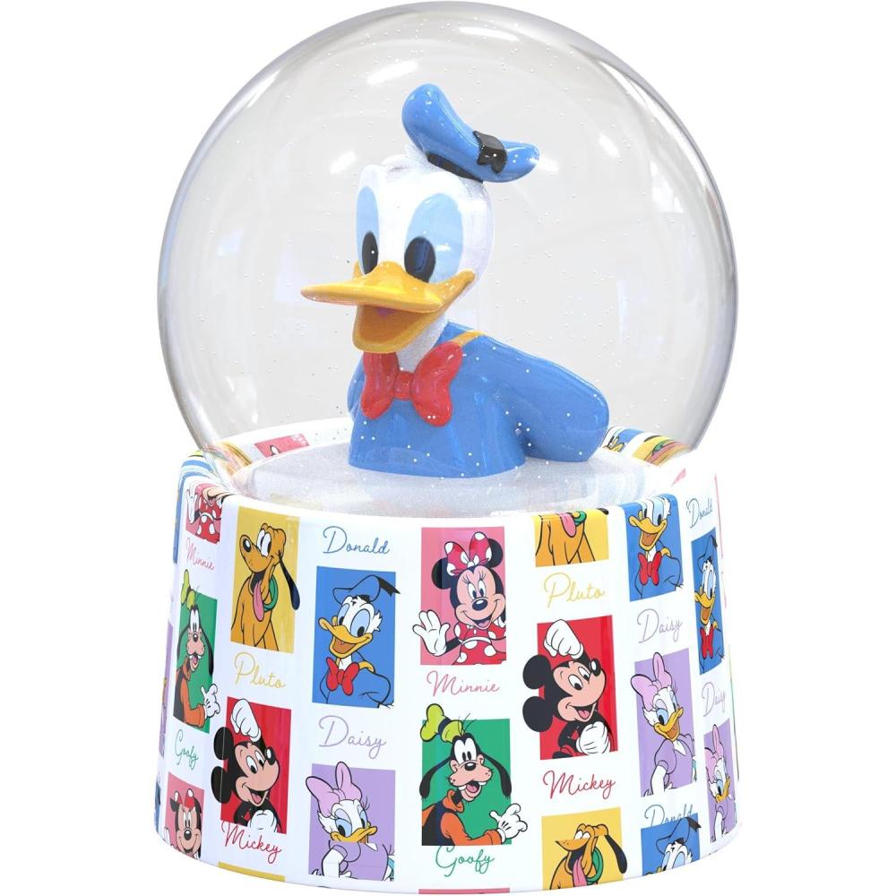 imageSilver Buffalo Disney Dumbo Mini Light Up Snow GlobeFlying Elephant38 Inches Tall 45mm SmallDonald Duck
