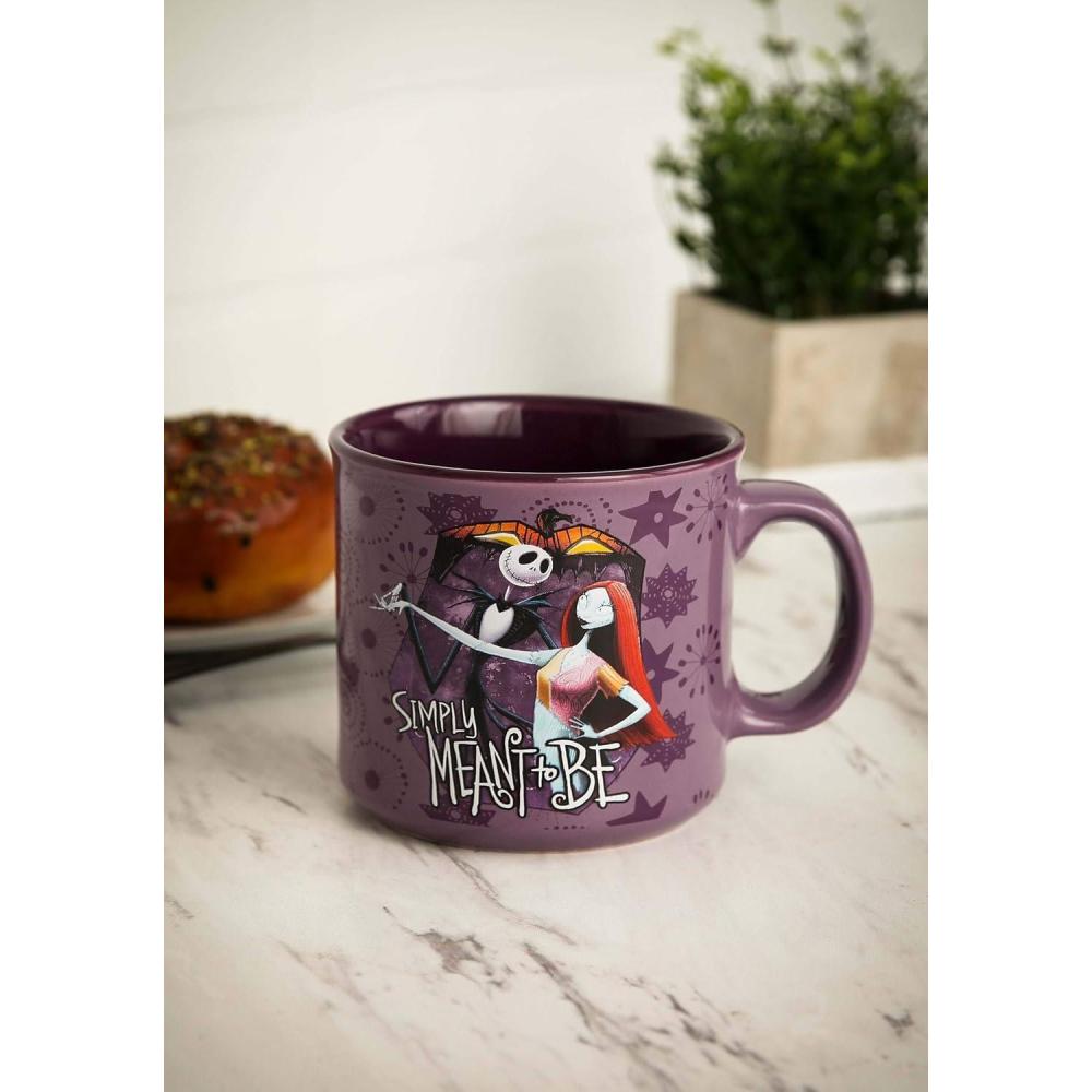 imageSilver Buffalo Disney Tim Burton Nightmare Before Christmas Tombstones Featuring Jack Skellington and Zero 3D Sculpted Ceramic Mug 18 OuncesSimply Meant to Be 20 Ounces