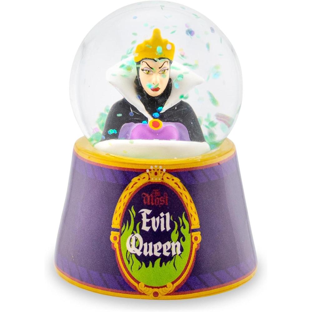 imageSilver Buffalo Disney Villains Snow White Mini Light Up Snow GlobeThe Evil Queen38 Inches Tall 45mm Small