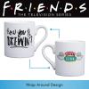 Friends Central Perk Ceramic Coffee Mug How You Brewin, 14 Ounces