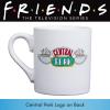 Friends Central Perk Ceramic Coffee Mug How You Brewin, 14 Ounces