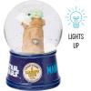 Silver Buffalo Disney Dumbo Mini Light Up Snow Globe│Flying Elephant│3.8 Inches Tall, 45mm (Small)(The Mandalorian: Grogu (Big))