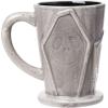 Silver Buffalo Disney Tim Burton Nightmare Before Christmas Tombstones Featuring Jack Skellington and Zero 3D Sculpted Ceramic Mug, 18 Ounces(3D Sculpted Tombstones (18 Ounces))