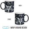 Silver Buffalo Disney Tim Burton Nightmare Before Christmas Tombstones Featuring Jack Skellington and Zero 3D Sculpted Ceramic Mug, 18 Ounces(Glow in the Dark: Jack Skellington (20 Ounces))