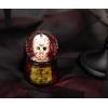 Silver Buffalo Friday The 13th Mini Light Up Snow Globe│Welcome to Camp Crystal Lake│3.8 Inches Tall, 45mm (Small)