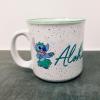 Silver Buffalo Lilo and Stitch Halloween Give Me Candy Glitter 20oz Ceramic Mug(Aloha (20 Ounces))