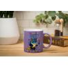 Silver Buffalo Lilo and Stitch Halloween Give Me Candy Glitter 20oz Ceramic Mug(Be Our Guest (20 Ounces))
