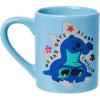 Silver Buffalo Lilo and Stitch Halloween Give Me Candy Glitter 20oz Ceramic Mug(No Bad Days Chillin Glitter (14 Ounces))