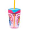 Silver Buffalo PAW Patrol Celebration Seated Group 17.5oz Spill Proof Tumbler w Straw(Multicolor)