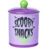 Silver Buffalo Peanuts Peppermint Dreams and Candy Cane Christmas Featuring Snoopy, Charlie Brown, Lucy, Linus, and Franklin Ceramic Cookie Snack Jar (Large)(Scooby Doo Spooky Scooby Snacks (Ceramic))