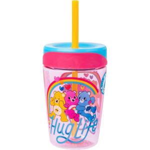 Silver Buffalo PAW Patrol Celebration Seated Group 17.5oz Spill Proof Tumbler w Straw(Multicolor)