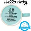 Silver Buffalo Sanrio Hello Kitty Rainbows Ceramic Mug, 20 Ounces(Blue/Multi)