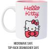 Silver Buffalo Sanrio Hello Kitty Rainbows Ceramic Mug, 20 Ounces(Multicolor)