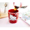 Silver Buffalo Sanrio Hello Kitty Rainbows Ceramic Mug, 20 Ounces(Red/Multi)