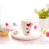 Silver Buffalo Hello Kitty Love in the Air 17oz Wide Latte Ceramic Mug(Multicolor)