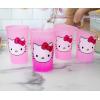 Silver Buffalo Sanrio Hello Kitty 4 Pack Color Change Plastic Cups, 15 Ounces