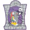 Silver Buffalo Nightmare Before Christmas Brick Frame Rose Large Die Cut MDF Box Wall Sign