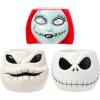Silver Buffalo Nightmare Before Christmas Sally Oogie Faces 3pc Ceramic Sculpted Mini Cup Set in Retail Packaging