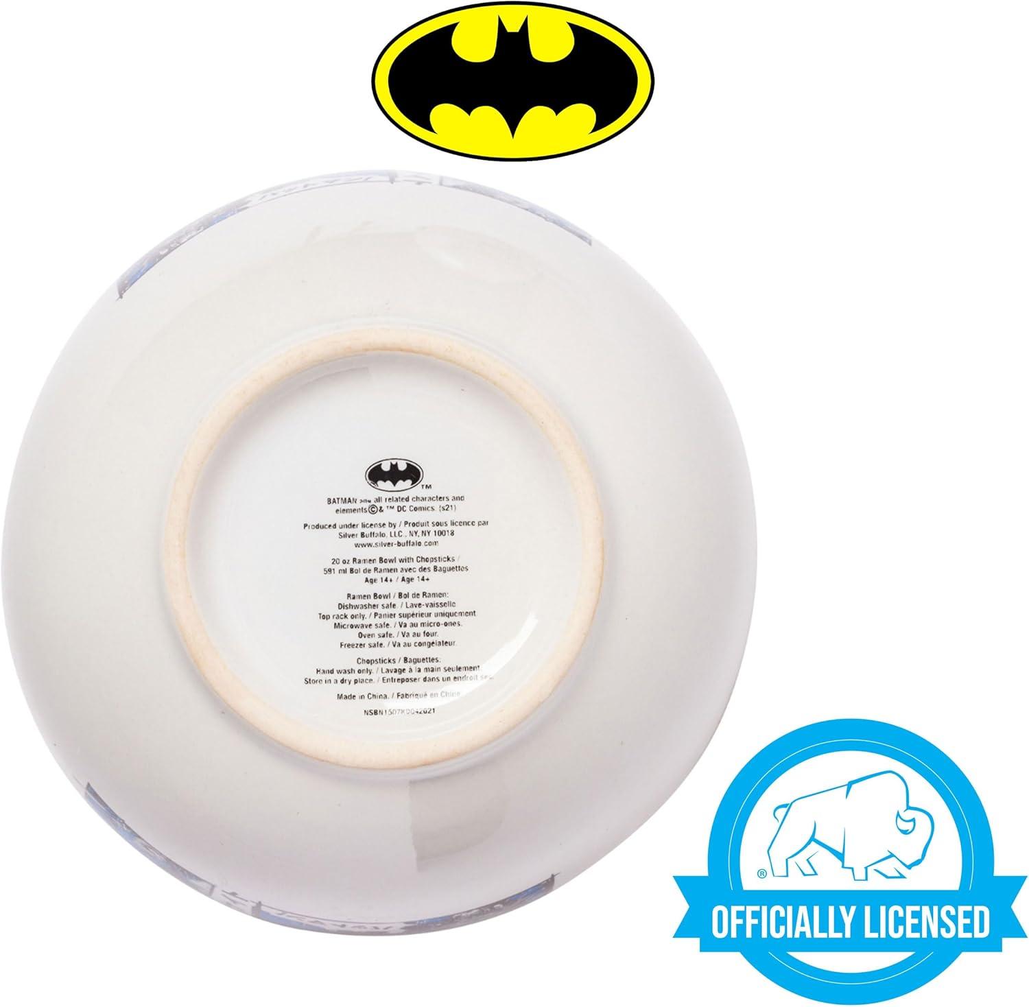 imageSilver Buffalo Strawberry Shortcake Vintage Life Is Delicious Ceramic Ramen Noodle Rice Bowl with Chopsticks Microwave Safe 20 OuncesBatman Japanese Manga Comic Panels