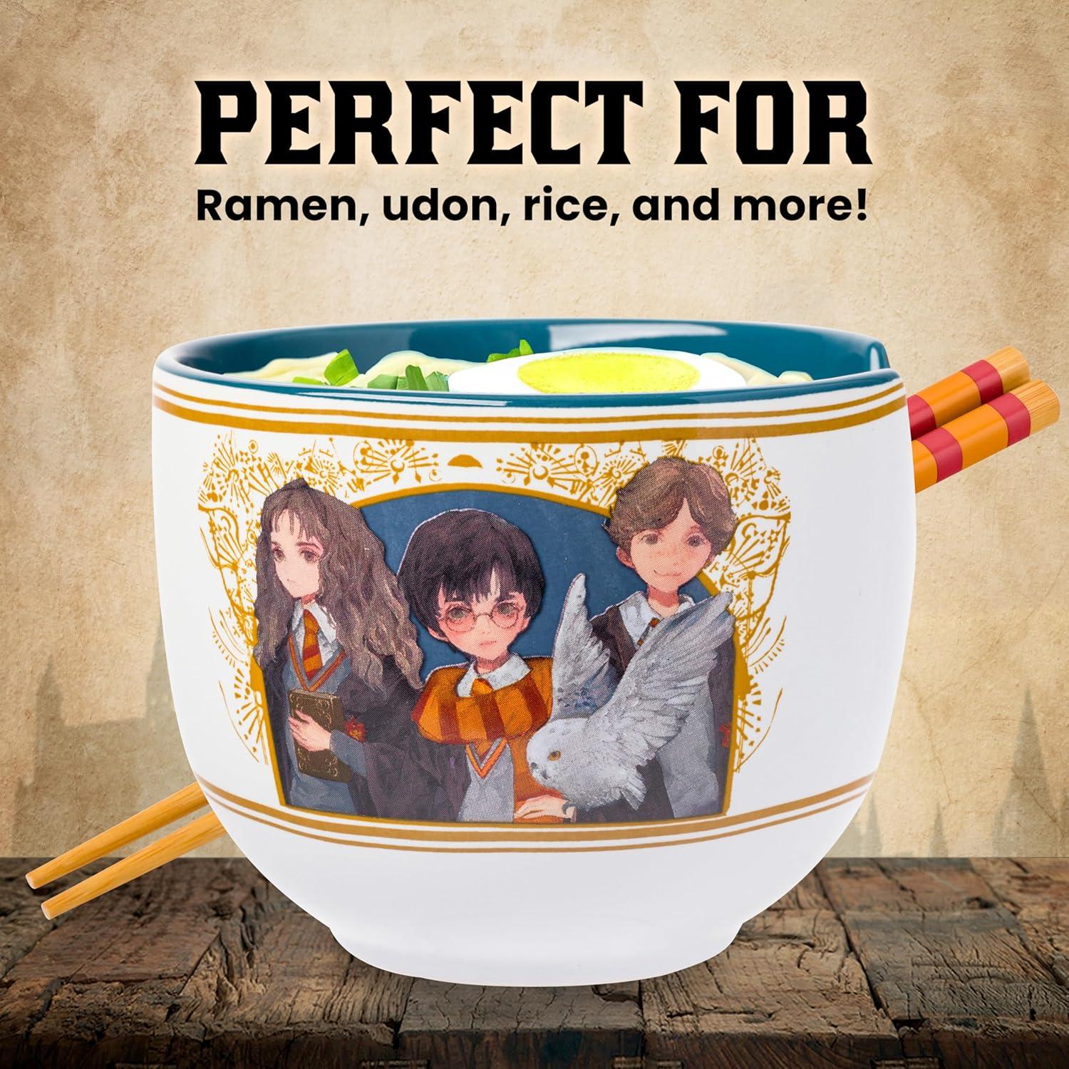 imageSilver Buffalo Strawberry Shortcake Vintage Life Is Delicious Ceramic Ramen Noodle Rice Bowl with Chopsticks Microwave Safe 20 OuncesHarry Potter Anime