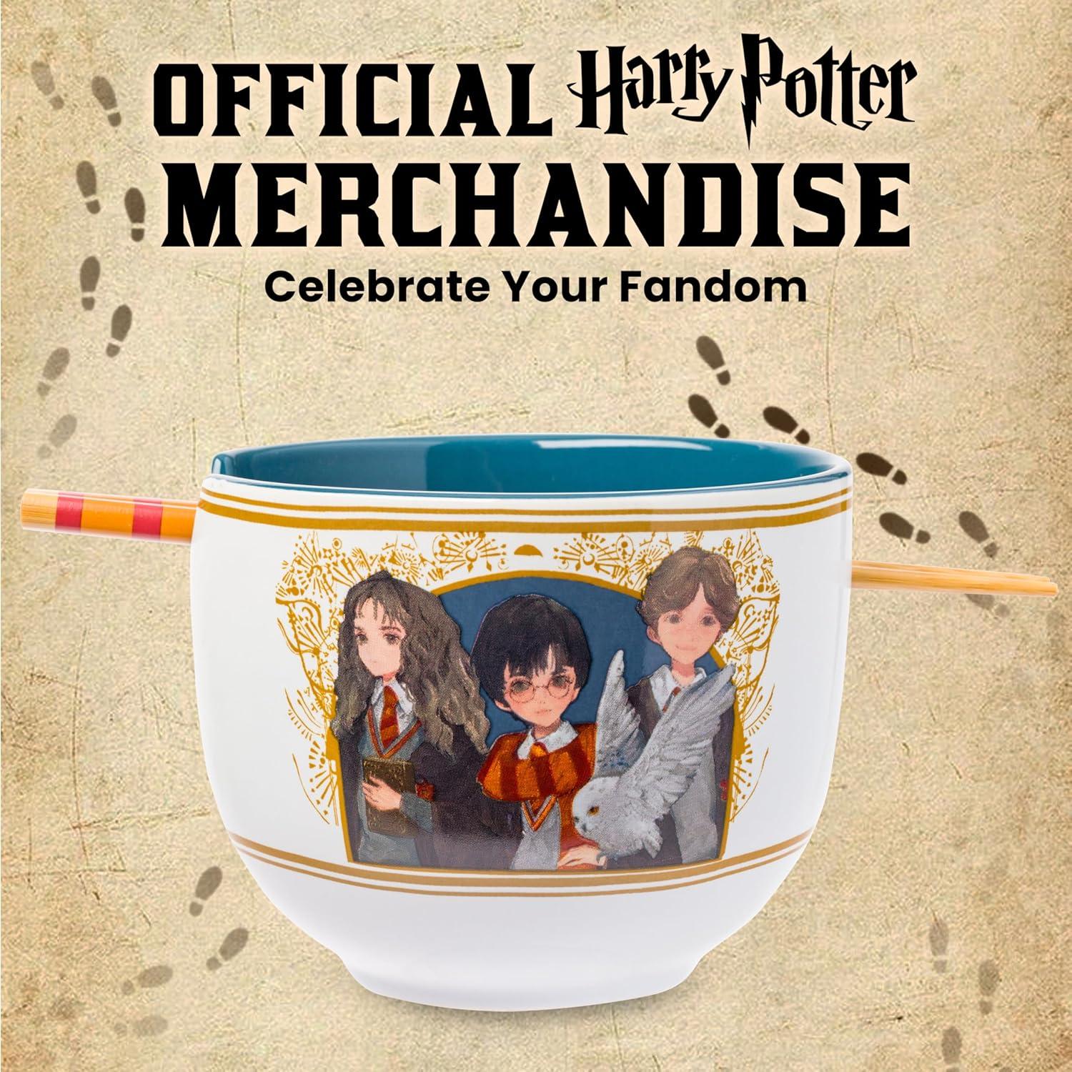 imageSilver Buffalo Strawberry Shortcake Vintage Life Is Delicious Ceramic Ramen Noodle Rice Bowl with Chopsticks Microwave Safe 20 OuncesHarry Potter Anime