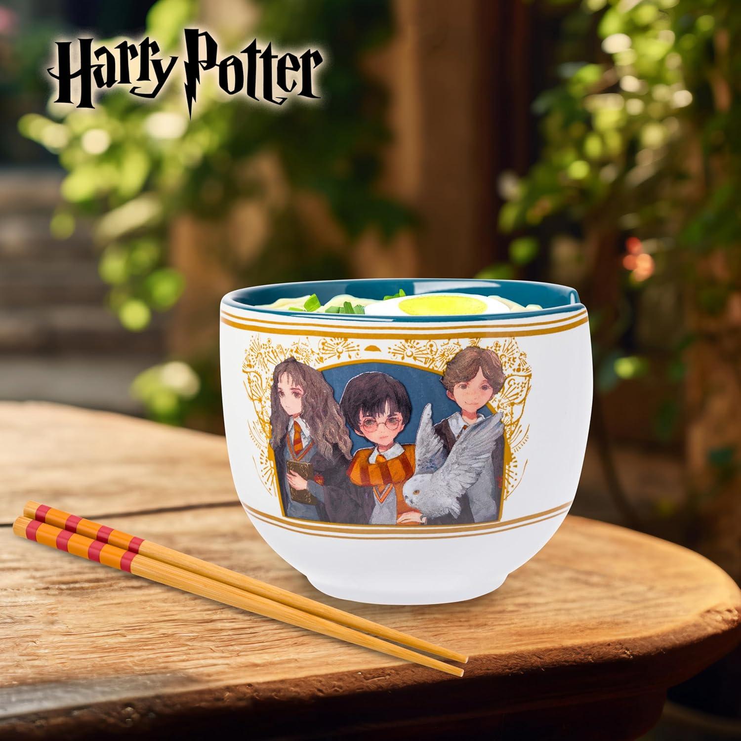 imageSilver Buffalo Strawberry Shortcake Vintage Life Is Delicious Ceramic Ramen Noodle Rice Bowl with Chopsticks Microwave Safe 20 OuncesHarry Potter Anime