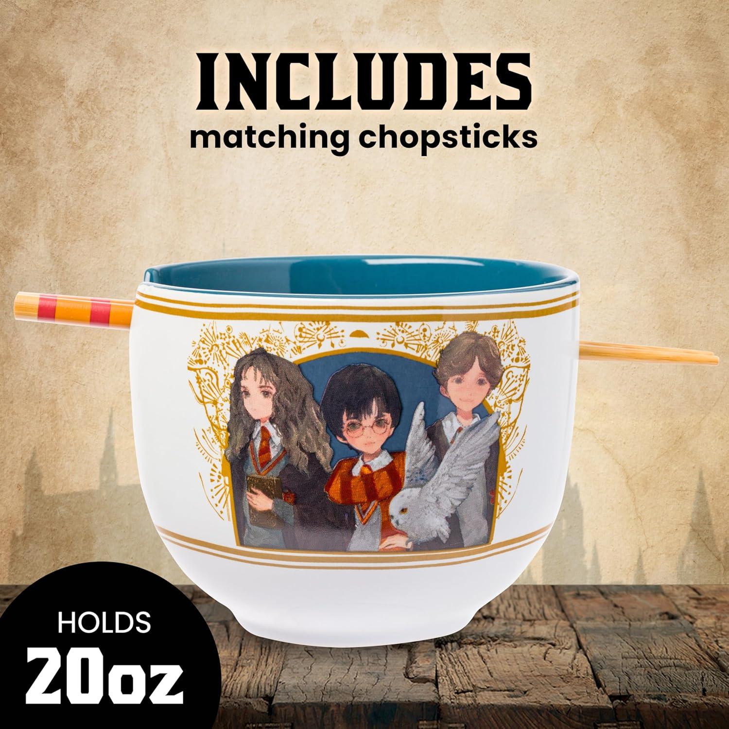 imageSilver Buffalo Strawberry Shortcake Vintage Life Is Delicious Ceramic Ramen Noodle Rice Bowl with Chopsticks Microwave Safe 20 OuncesHarry Potter Anime