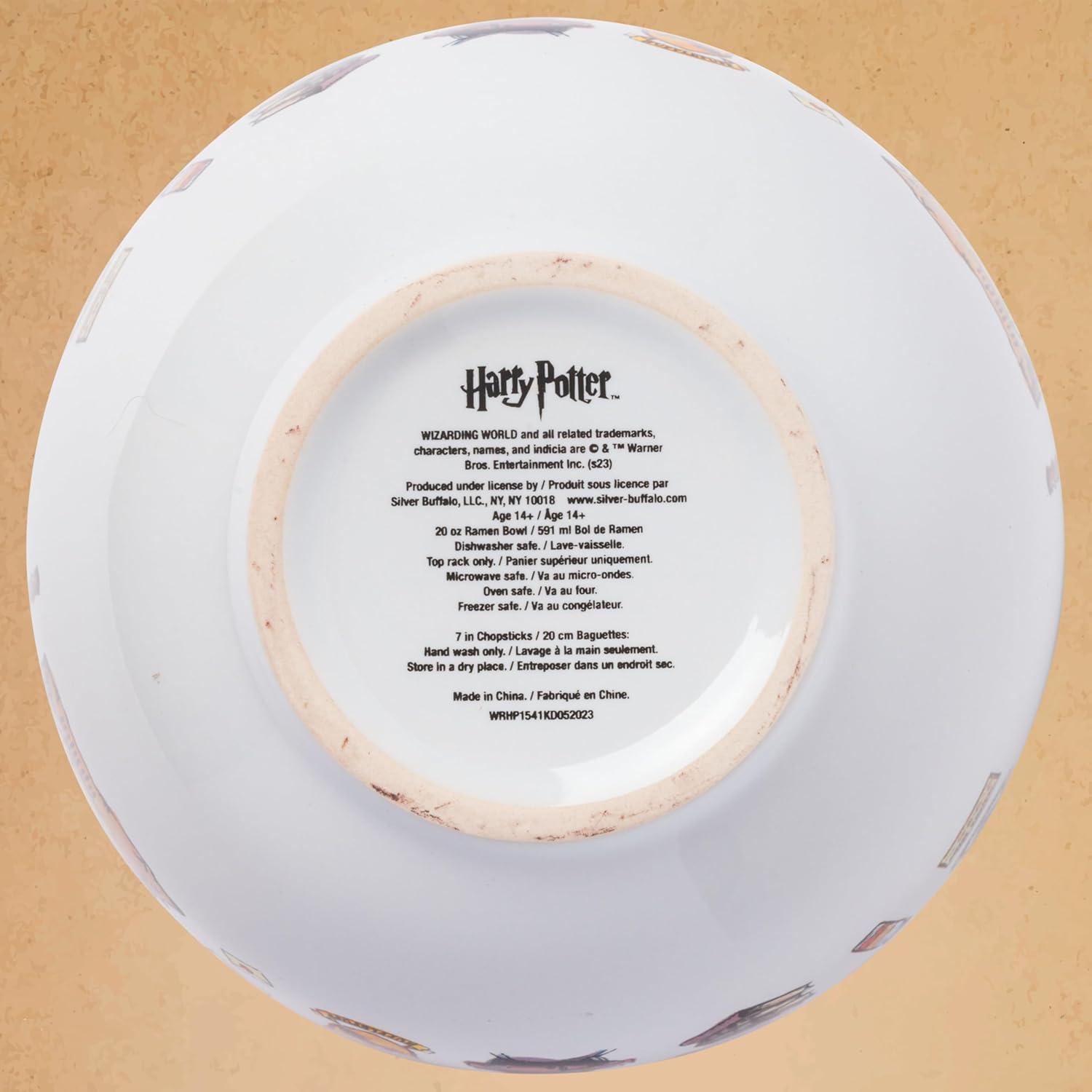 imageSilver Buffalo Strawberry Shortcake Vintage Life Is Delicious Ceramic Ramen Noodle Rice Bowl with Chopsticks Microwave Safe 20 OuncesHarry Potter Hogwarts Icons