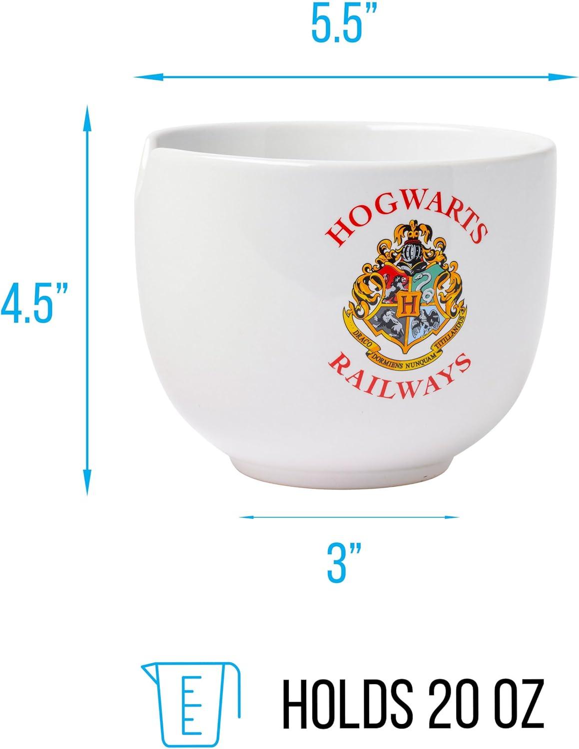 imageSilver Buffalo Strawberry Shortcake Vintage Life Is Delicious Ceramic Ramen Noodle Rice Bowl with Chopsticks Microwave Safe 20 OuncesHarry Potter Hogwarts Railways