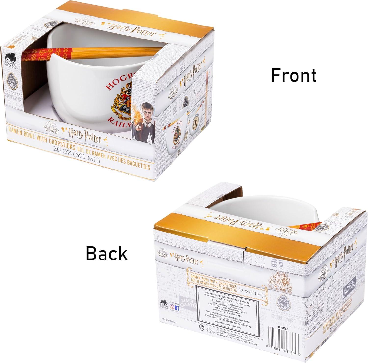 imageSilver Buffalo Strawberry Shortcake Vintage Life Is Delicious Ceramic Ramen Noodle Rice Bowl with Chopsticks Microwave Safe 20 OuncesHarry Potter Hogwarts Railways