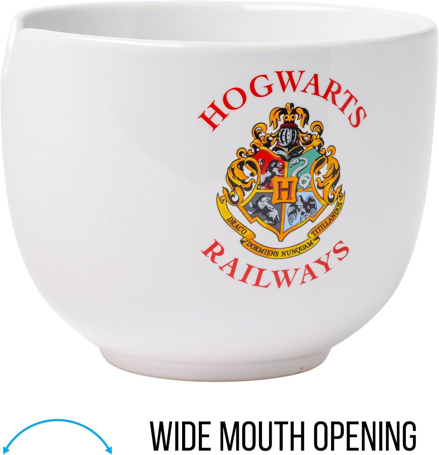 imageSilver Buffalo Strawberry Shortcake Vintage Life Is Delicious Ceramic Ramen Noodle Rice Bowl with Chopsticks Microwave Safe 20 OuncesHarry Potter Hogwarts Railways