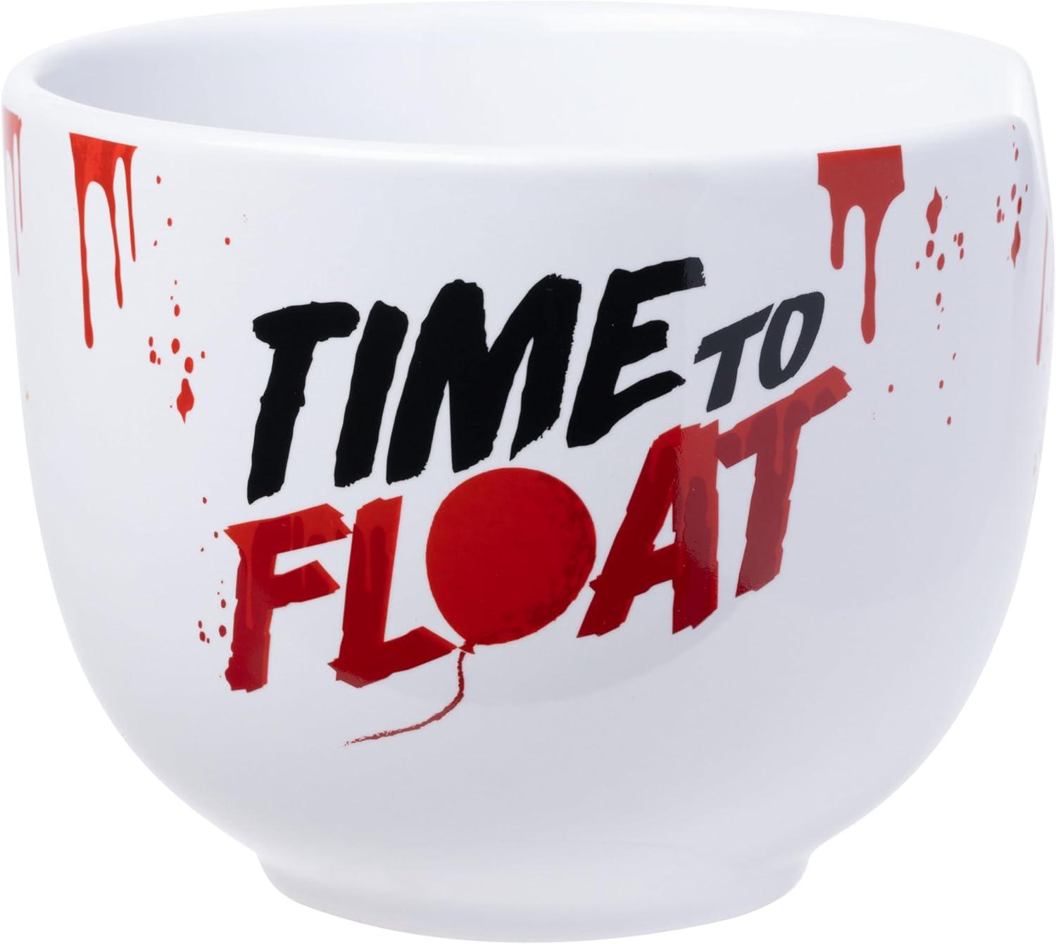 imageSilver Buffalo Strawberry Shortcake Vintage Life Is Delicious Ceramic Ramen Noodle Rice Bowl with Chopsticks Microwave Safe 20 OuncesIT Pennywise Time to Float